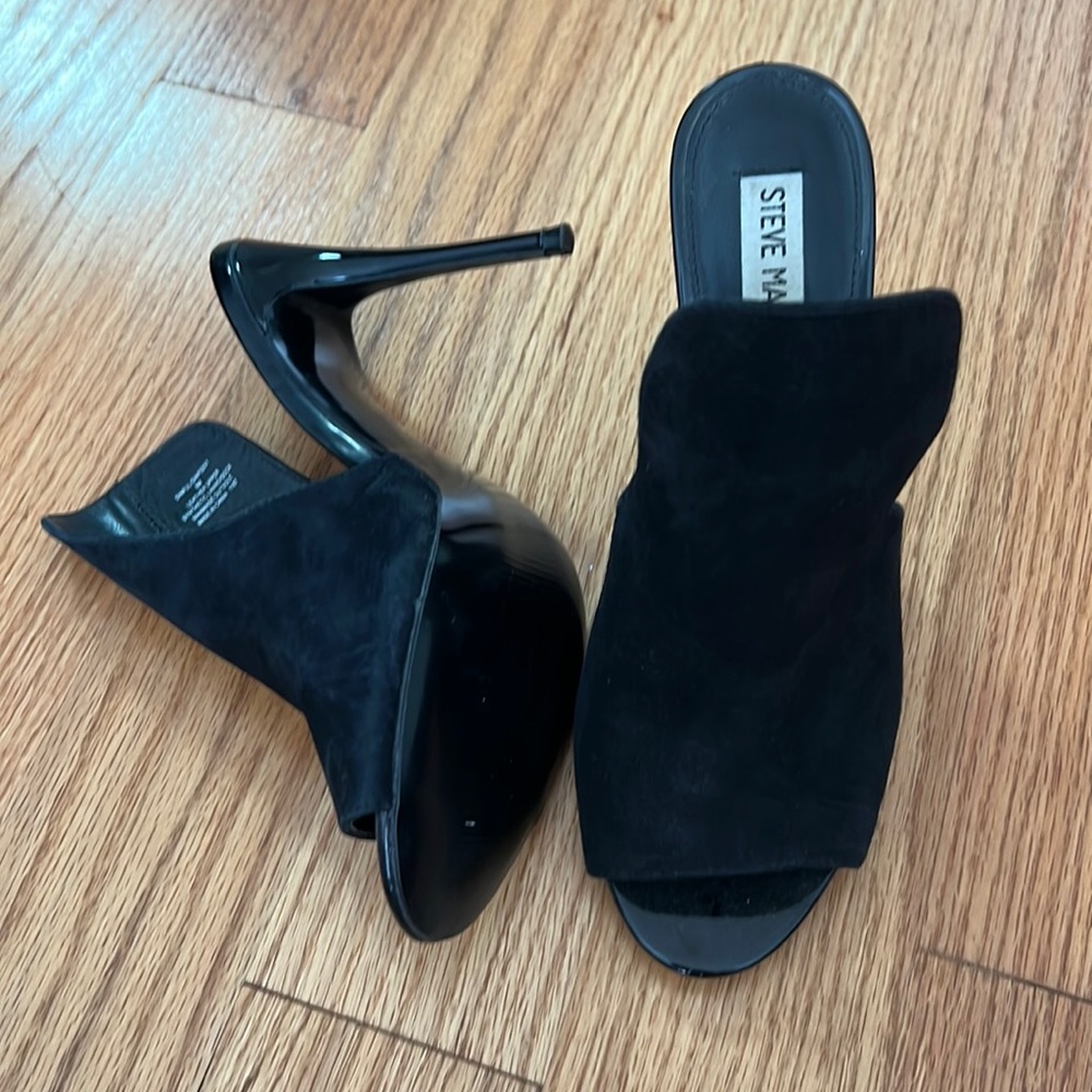Black Steve Madden heels